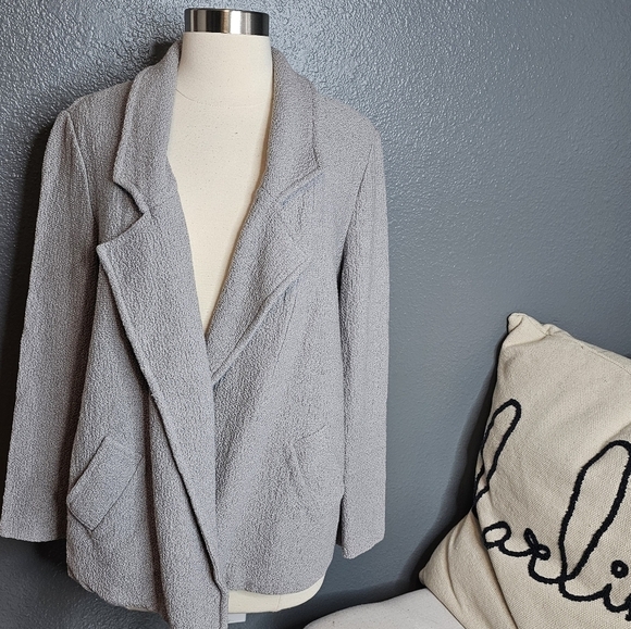 St. John gray jacket size 4